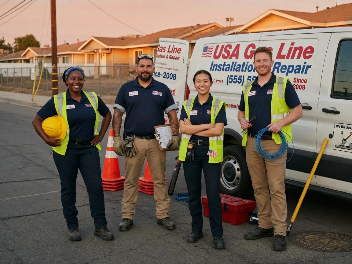 Gas Line Installation company in Reasnor, IA
